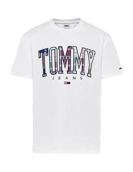 Camiseta logo tartan Tommy Jeans