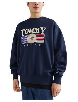 Sudadera boxy luxe Tommy Jeans