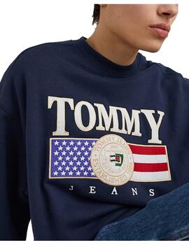 Sudadera boxy luxe Tommy Jeans