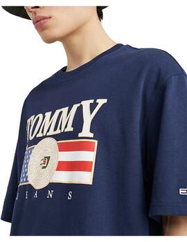 Camiseta skater luxe USA Tommy Jeans