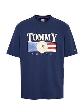 Camiseta skater luxe USA Tommy Jeans