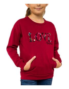 Sudadera Nayeli roja Pepe Jeans