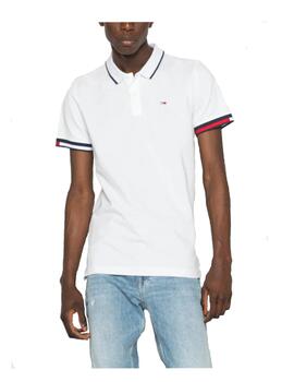 Polo Blanco Tjm Tommy Jeans