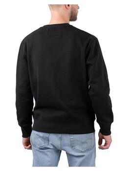 Sudadera glitched monologo crewneck Calvin Klein