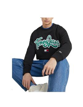 Sudadera Tjm RLX College Pop Text CrewTommy Jeans