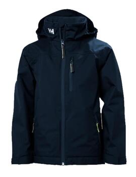 Chaqueta Jr Crew Midlayer azul Helly Hansen