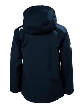 Chaqueta Jr Crew Midlayer azul Helly Hansen