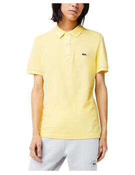 Polo slim amarillo Lacoste