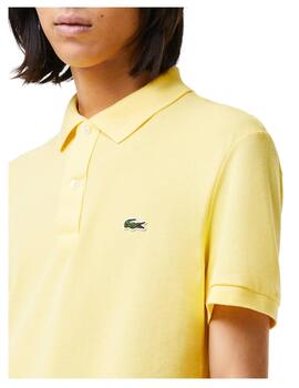 Polo slim amarillo Lacoste