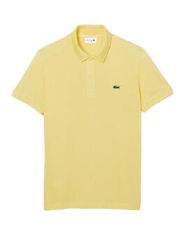 Polo slim amarillo Lacoste