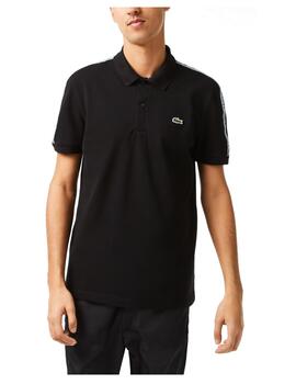 Polo short sleeved ribbed collar Lacoste