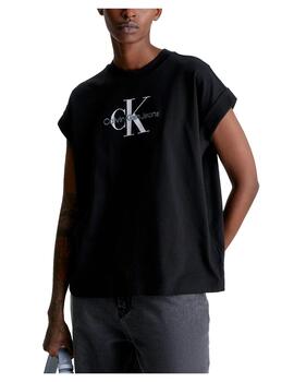 Camiseta  Monologo Relaxed Tee Calvin Klein