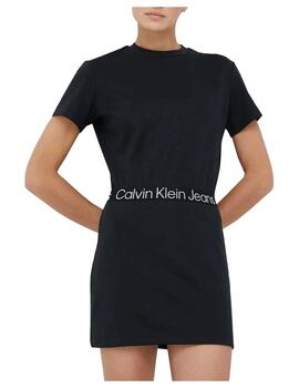 Vestido logo waist milano Calvin Klein