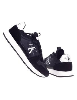 Zapatilla runner sock laceup Calvin Klein