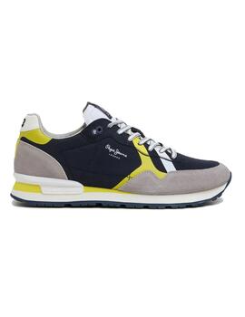 Zapatillas Brit Man Print Pepe Jeans