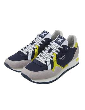 Zapatillas Brit Man Print Pepe Jeans