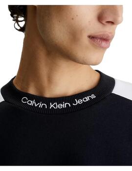 Sudadera colorblock crew neck Calvin Klein