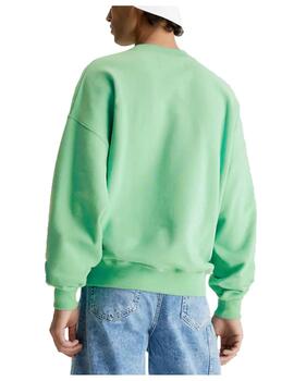 Sudadera monologo oversized crew neck Calvin Klein