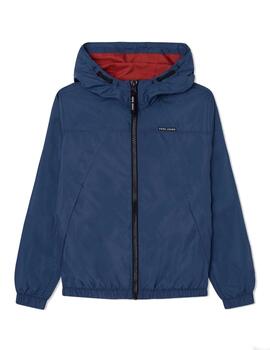 Chaqueta Cortavientos Damian Azul Pepe Jeans