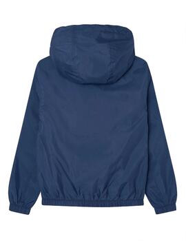 Chaqueta Cortavientos Damian Azul Pepe Jeans