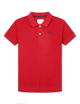 Polo Thor Rojo Pepe Jeans