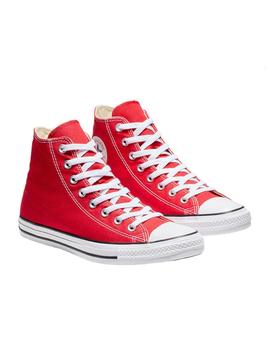 Zapatilla All Star Hi Unisex C/T Roja Converse