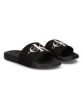 Chanclas Slide Monogram Calvin Klein