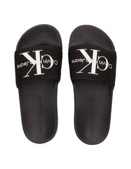 Chanclas Slide Monogram Calvin Klein