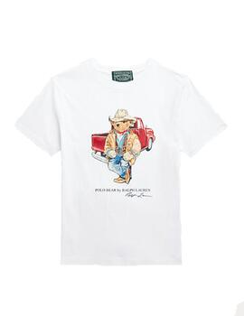 Camiseta blanca oso Polo Ralph Lauren