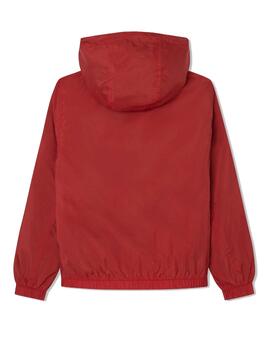 Chaqueta Cortavientos Damian Roja Ppepe Jeans