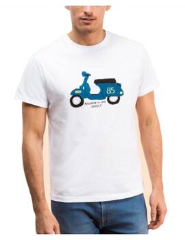 Camiseta moto paint Scotta