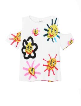 Camiseta Flowers Desigual