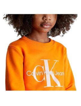 Sudadera logo monogram Calvin Klein