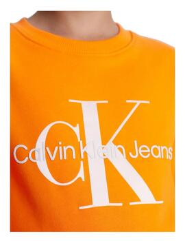 Sudadera logo monogram Calvin Klein