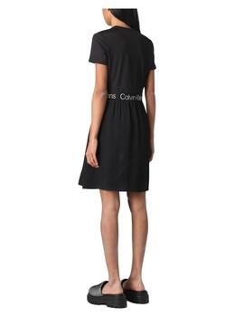 Vestido logo elastic Calvin Klein