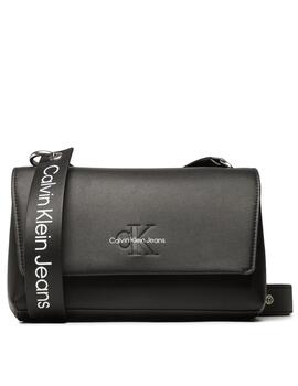 Bolso Sculpted EW Flap Calvin Klein