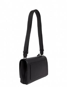 Bolso Sculpted EW Flap Calvin Klein