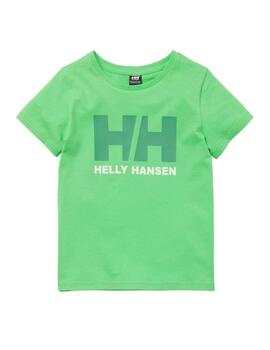 Camiseta Verde K Logo Helly Hansen