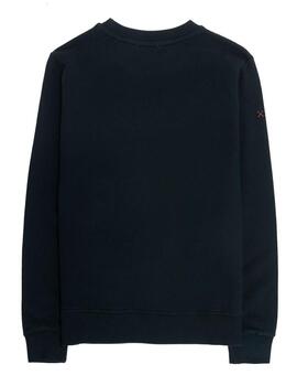 Sudadera Navy Hidden Logo El Pulpo