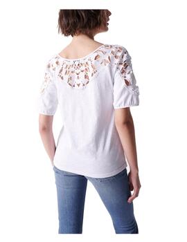 Camiseta manga corta blanco Samara Salsa Jeans