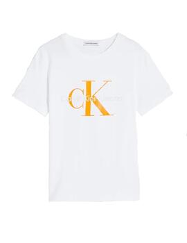Camiseta logo monogram Calvin Klein