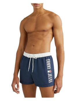 Bañador Azul Logo Tommy Jeans