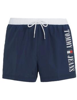 Bañador Azul Logo Tommy Jeans