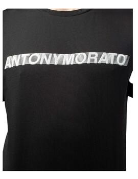 Camiseta negra slim fit Antony Morato