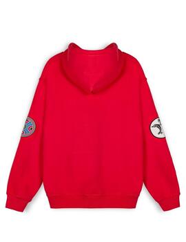 Sudadera Roja Clout Vintage GRMY