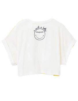 Camiseta Smiley Lemon Desigual
