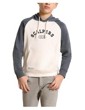 Sudadera College Blue Scalpers