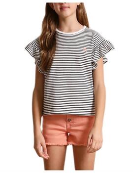 Camiseta Stripes Navy Scalpers