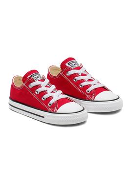 Zapatilla All Star Infant C/T A/S OX Roja Converse