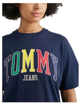 Camiseta Tjw Rlx Pop azul Tommy Jeans
